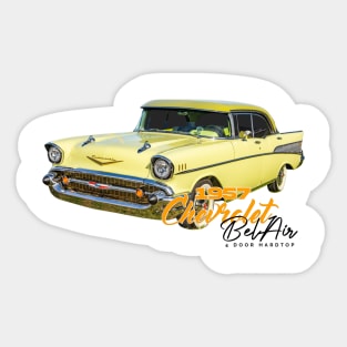 1957 Chevrolet Bel Air 4 door Hardtop Sticker